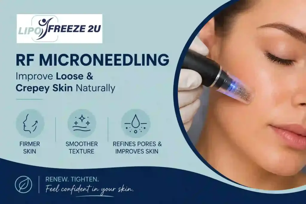 Can RF Microneedling Help Improve Loose and Crepey Skin Huddersfield?